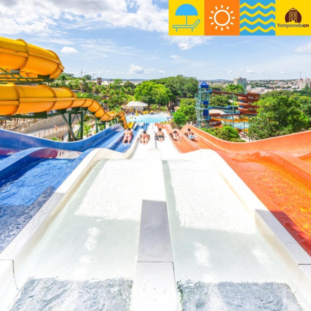 Piazza Diroma Com Acesso Ao Acqua Park E Splash - Temporada Cn Adriele * Caldas Novas